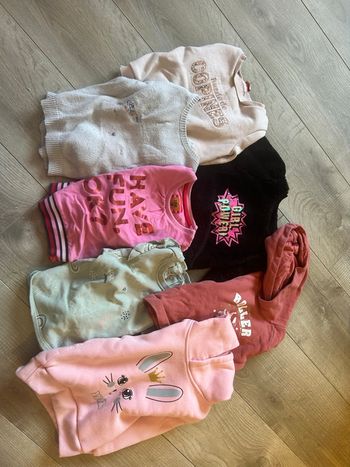 Lot pull fille 24 mois 