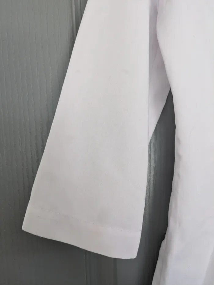 Blouse blanche taille 36 medi S - photo numéro 7