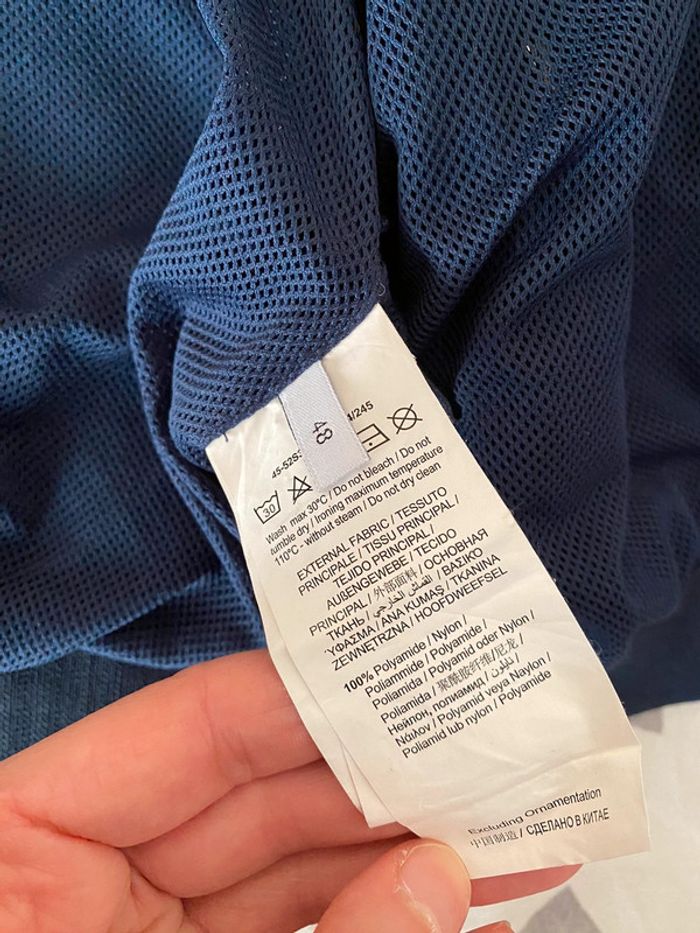 Superbe belle veste légère Trussardi jeans bleu taille M - photo numéro 8
