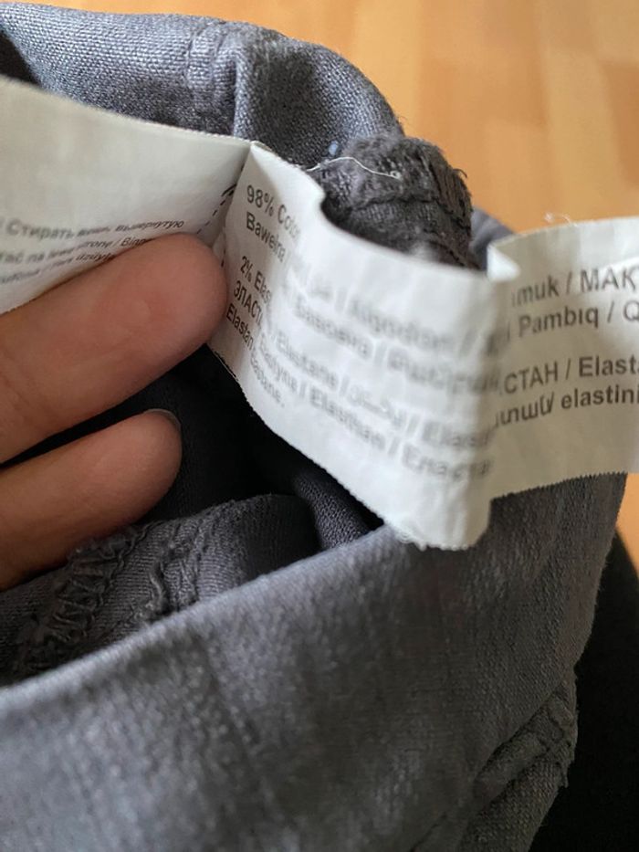 Pantalon jegging gris TAO Tape à l’œil Taille 5 ans - photo numéro 4