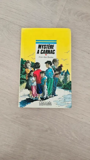 Livre - Mystère à Carnac ( livre vintage)