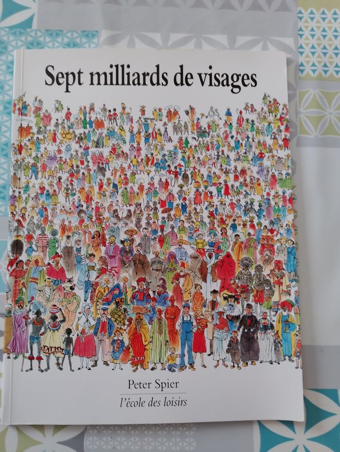 Livre enfant : 7 milliards de visages