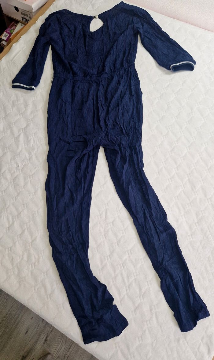 Combinaison manches longues / pantalon , bleu marine , femme , Kaporal , taille S - photo numéro 4