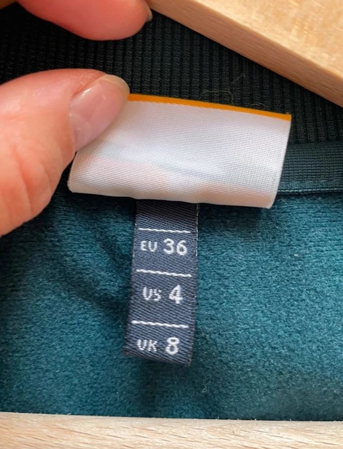 veste vert foncé ellesse femme ou mixte - photo numéro 8