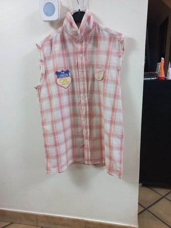 Chemise sans manches
