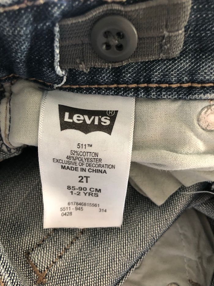 Jean levis bleu 12-24 mois - photo numéro 10