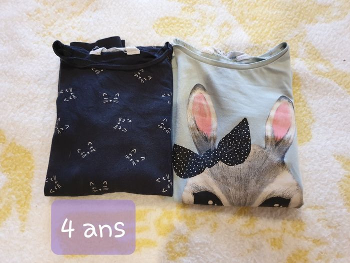 T-shirts fille 4ans