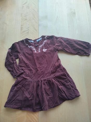 Robe  hiver  23  mois tex