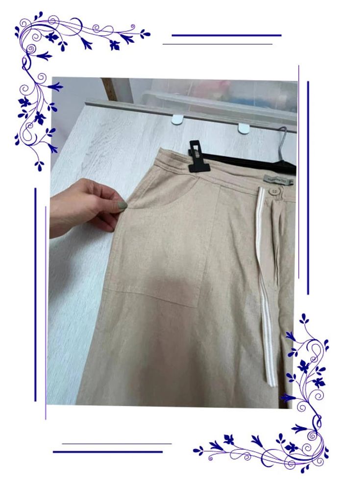 Pantalon été Beige 46 Tex neuf - photo numéro 9