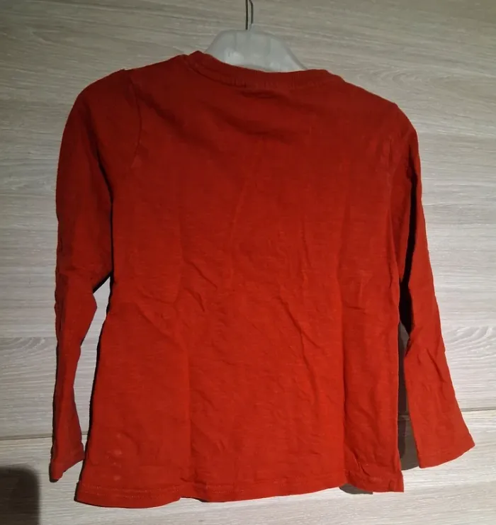 Tee-shirt manches longues spiderman taille 6 ans marvel - photo numéro 2
