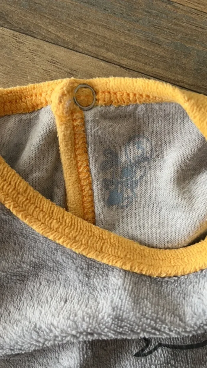 Pyjama velours 1 pièce - photo numéro 3