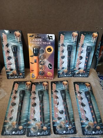 Lot de 8 lampe projecteur d’halloween