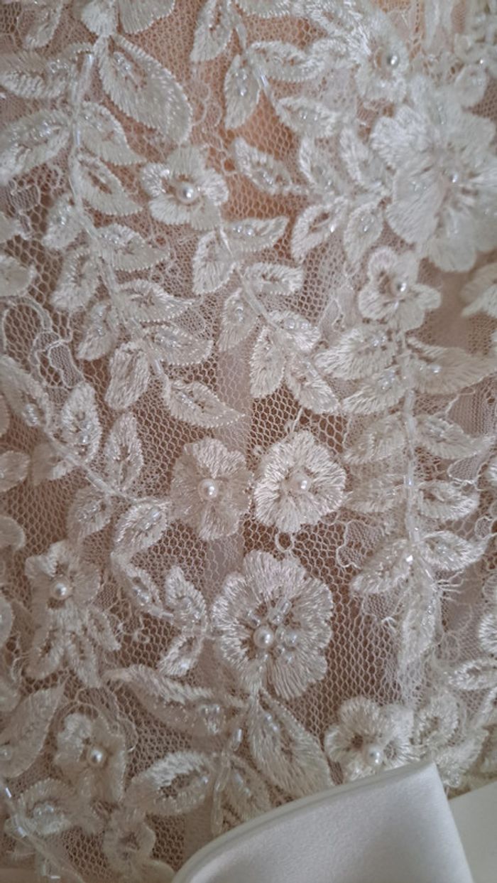 Robe de marié princesse Lilly Pure Taille M/L - photo numéro 6