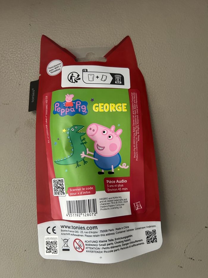 Figurine peppa piG pour toniebox tonies neuve - photo numéro 2