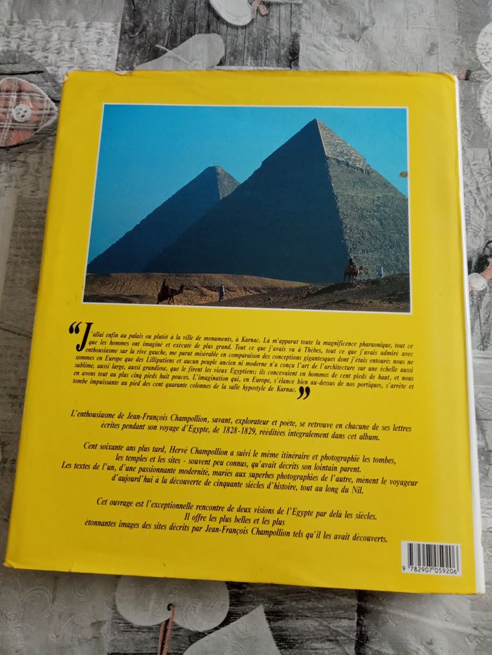Beau Livre "L'Egypte" par Jean-François Champollion - photo numéro 2