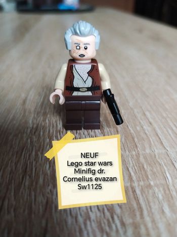 Lego star wars minifig Dr cornelius evazan sw1125 neuf