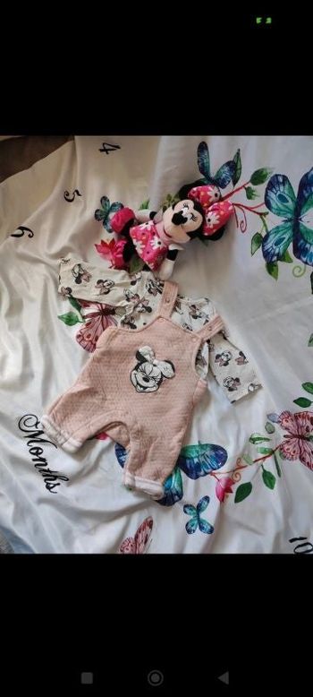 Ensemble Minnie 1 mois
