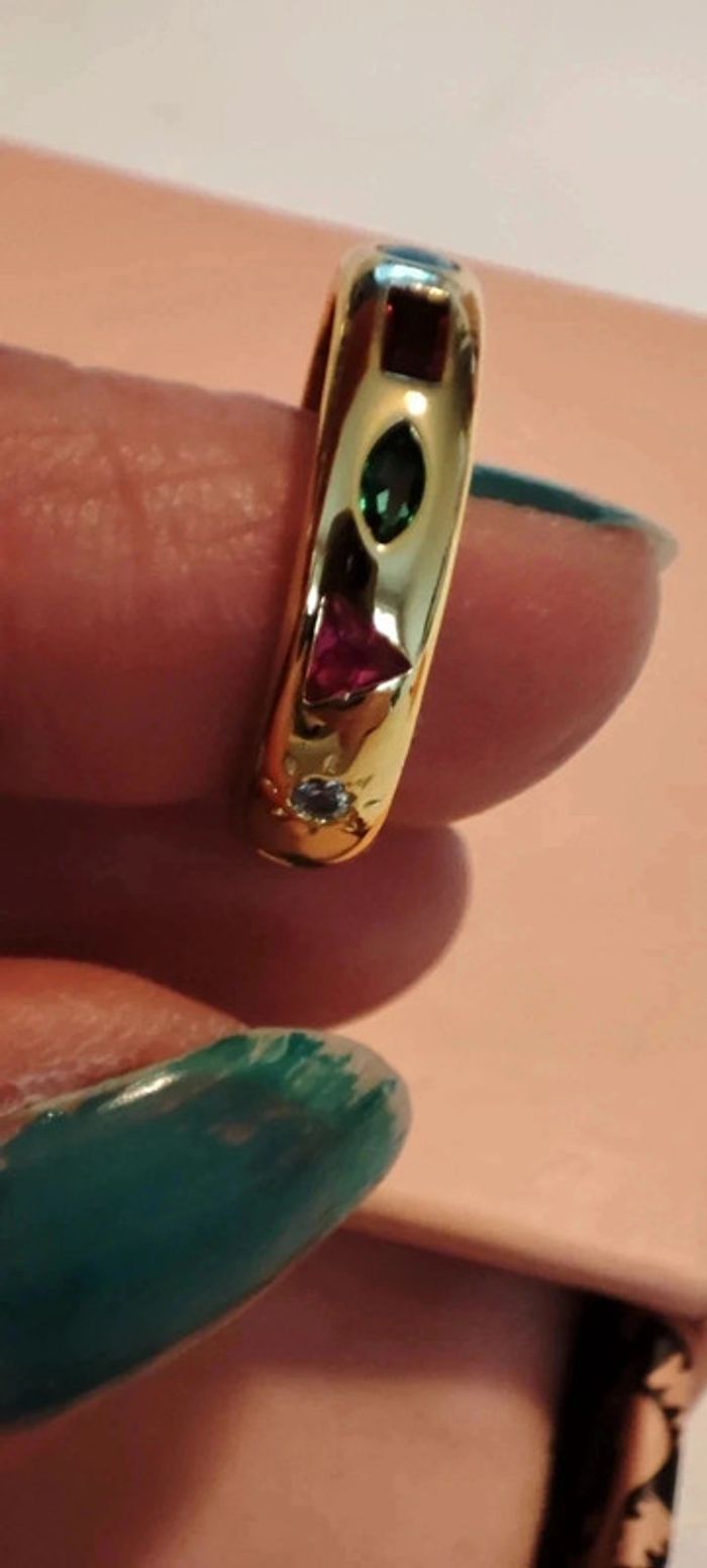 Bague alma & co doré à l'or fin 18k - photo numéro 9