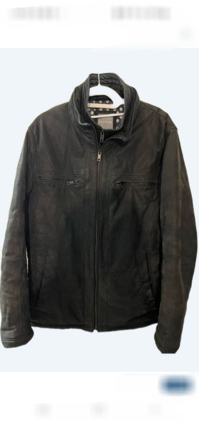 Blouson chaude ou moto en cuir