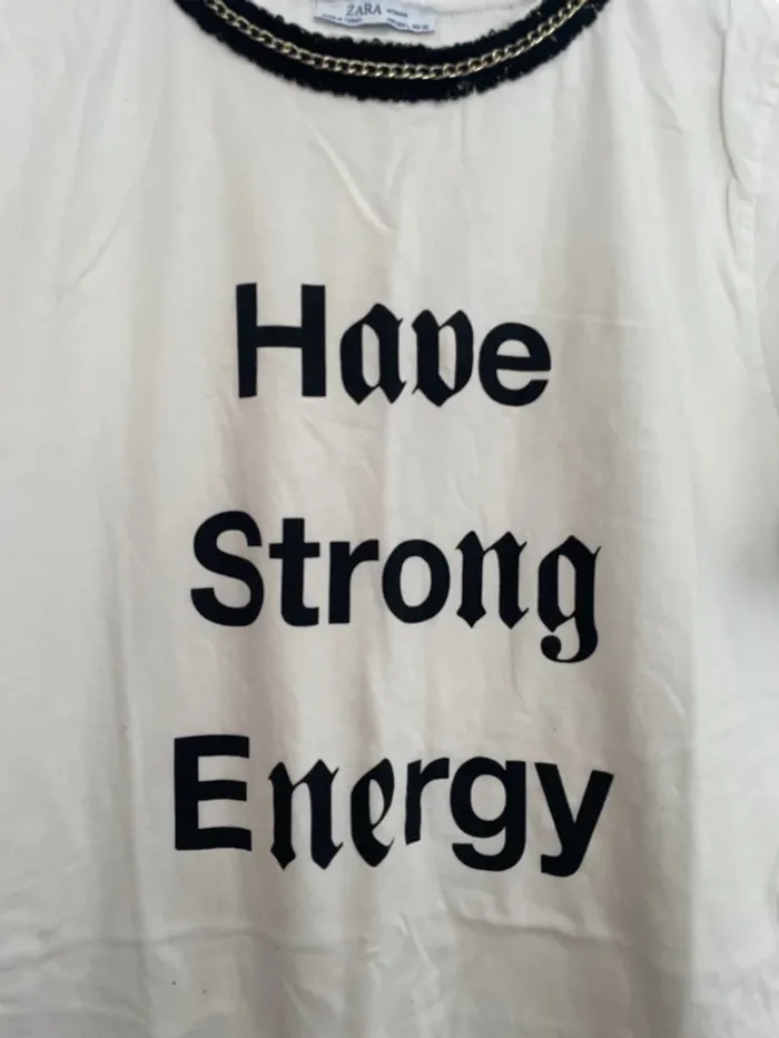 Robe t-shirt Zara L - photo numéro 2