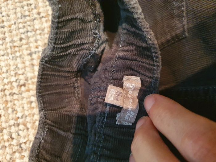 Pantalon velours 6 mois - photo numéro 4