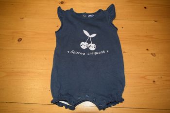 barboteuse combishort