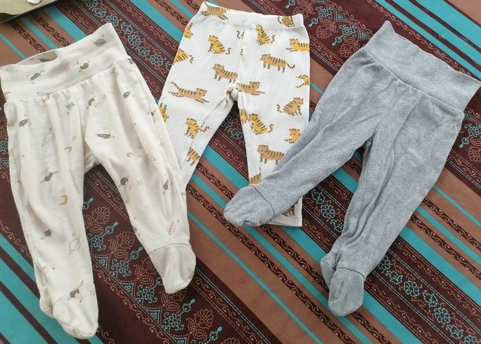 3 pantalons léger 12 mois