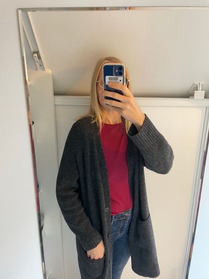 Grand gilet/Cardigan cop copine - photo numéro 9