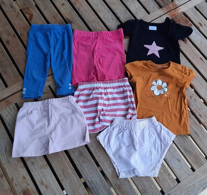 Lot de 20 vêtements pour fille 6 mois été, lot 1 - photo numéro 5