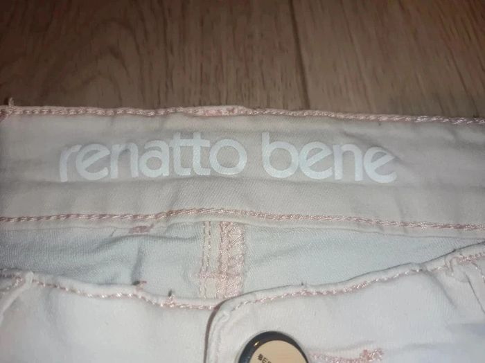 Jean rose pâle femme Renatto bene en excellent état taille 36 - photo numéro 4