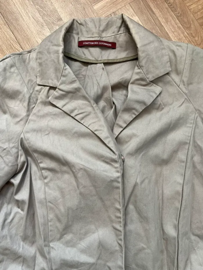 Robe-veste trench Comptoir des Cotonniers "Bunny" (NEUF) - photo numéro 3