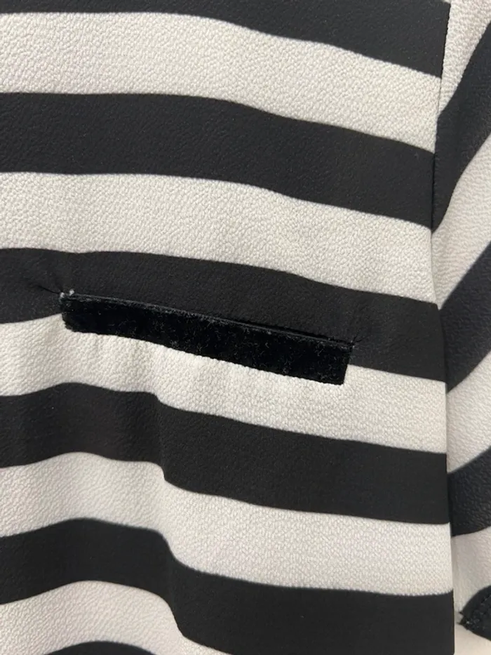 Haut rayé noir/blanc - photo numéro 2