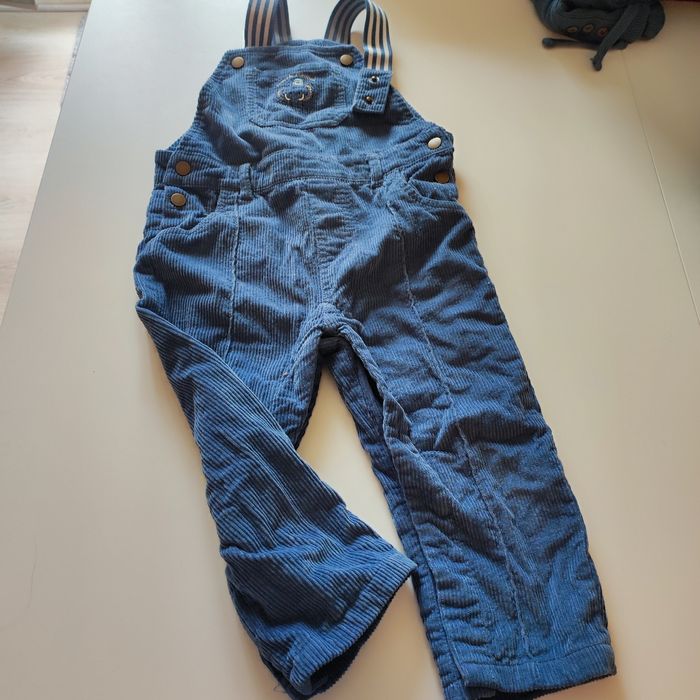 Salopette bleue 24 mois