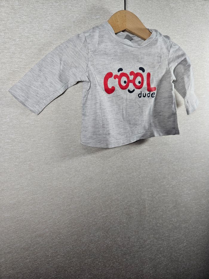 T-shirt manche longue  tex 3 mois - photo numéro 5