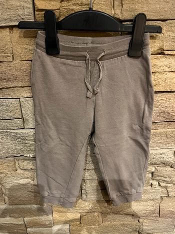 Jogging marron beige taille 80cm H&M