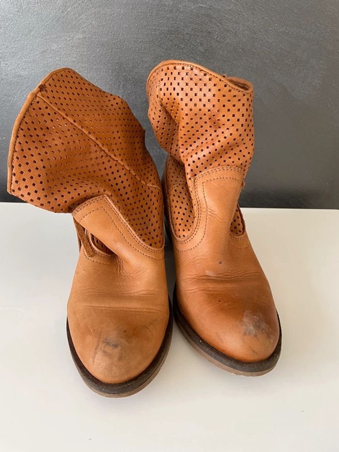 Bottine camel - photo numéro 4