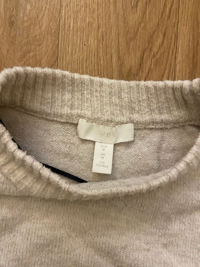 Pull crème femme M - photo numéro 3