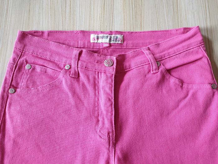 Pantacourt rose - photo numéro 3