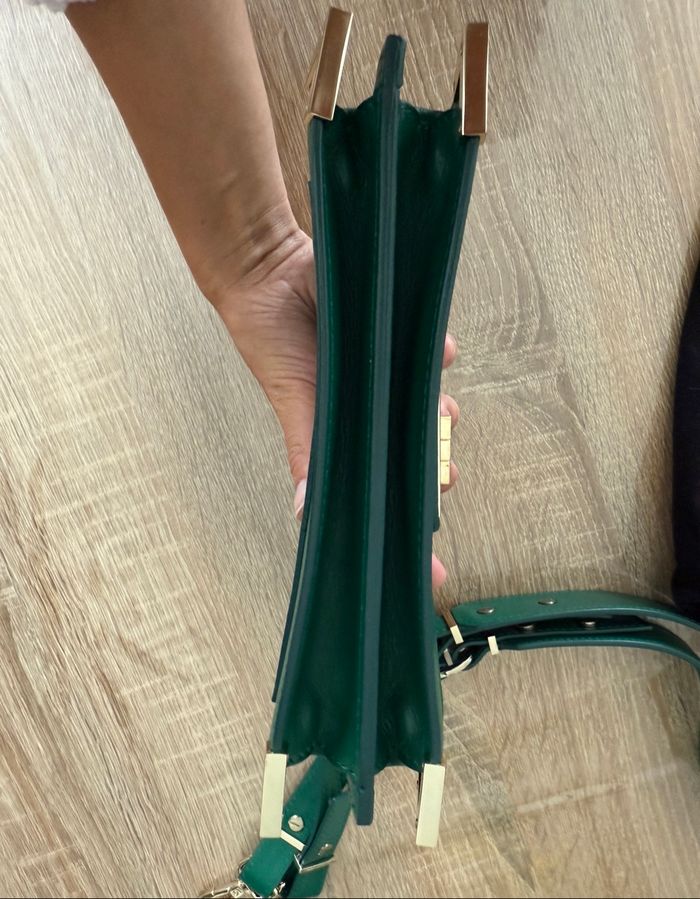 Sac Emily cuir The Kooples vert - photo numéro 4