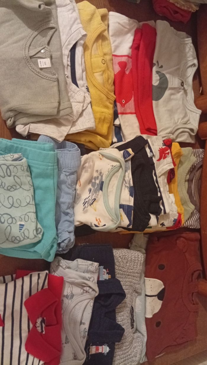 Lots vêtements bébé garçon - photo numéro 4