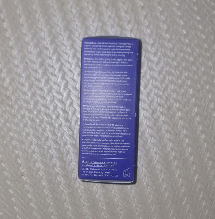 Masque de nuit anti-ride anti tache skin solutions - photo numéro 3