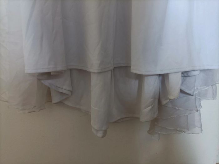 Superbe Caftan blanc orné de pierres scintillantes – Taille S - photo numéro 2