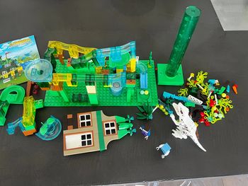 Jeu de construction circuit à billes avec ascenseur motorisé