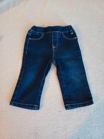 Jegging bleu 12 mois Obaïbi