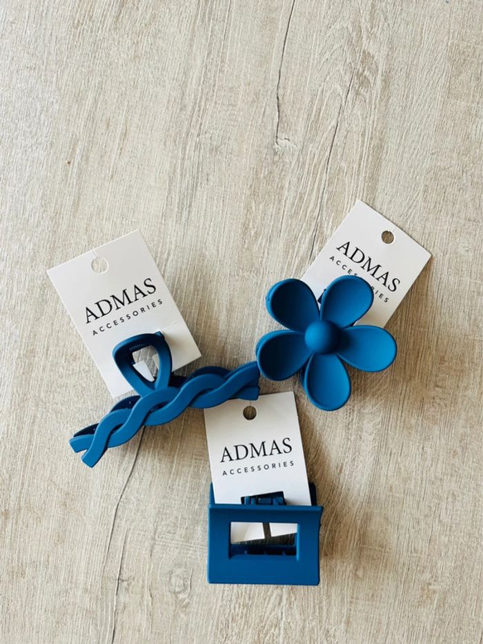 Lot de barrettes à cheveux neuves Admas