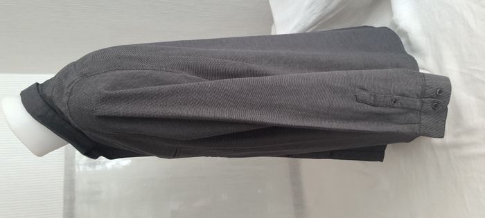 Chemise homme grise "Kiabi" taille L - photo numéro 4