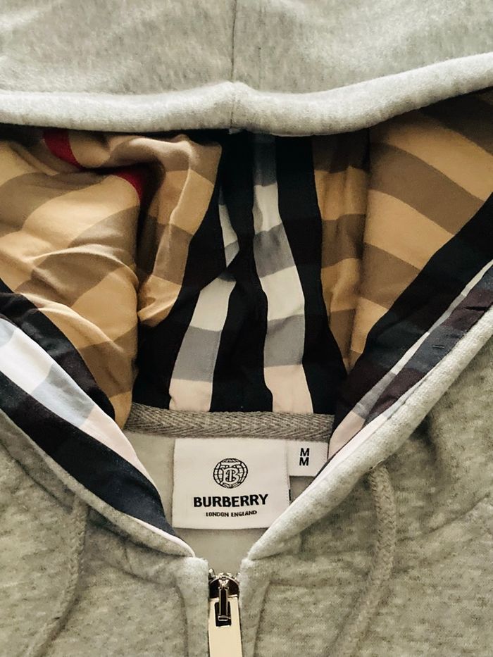 Veste à zip burberry - photo numéro 2