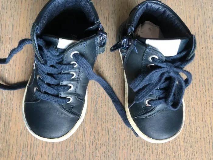 Sneackers cuir bébé Hugo Boss T21 - photo numéro 4