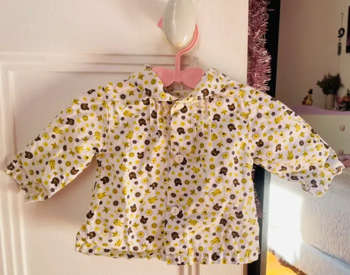 Lots de 4 haut bébé 3 mois - photo numéro 3