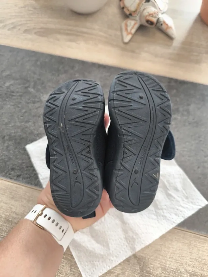 Chaussures à scratch souples légères confortable 22/23 Domyos - photo numéro 6